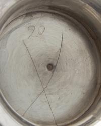 A Russian Silver Beaker, Maker's Mark Obscured, St. Petersburg, Late 19th/Early 20th Century, of tapering cylindrical form, the body wi