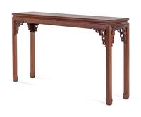 A Huali Wood Side Table, Tiao'an