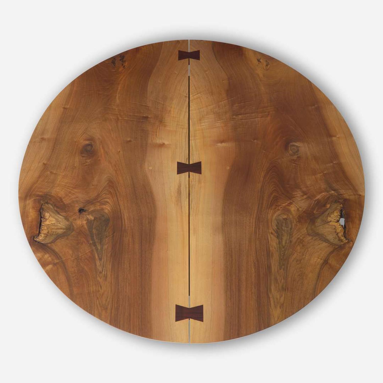 George Nakashima (American, 1905-1990) Special Round Coffee Table, New Hope, Pennsylvania, 1971