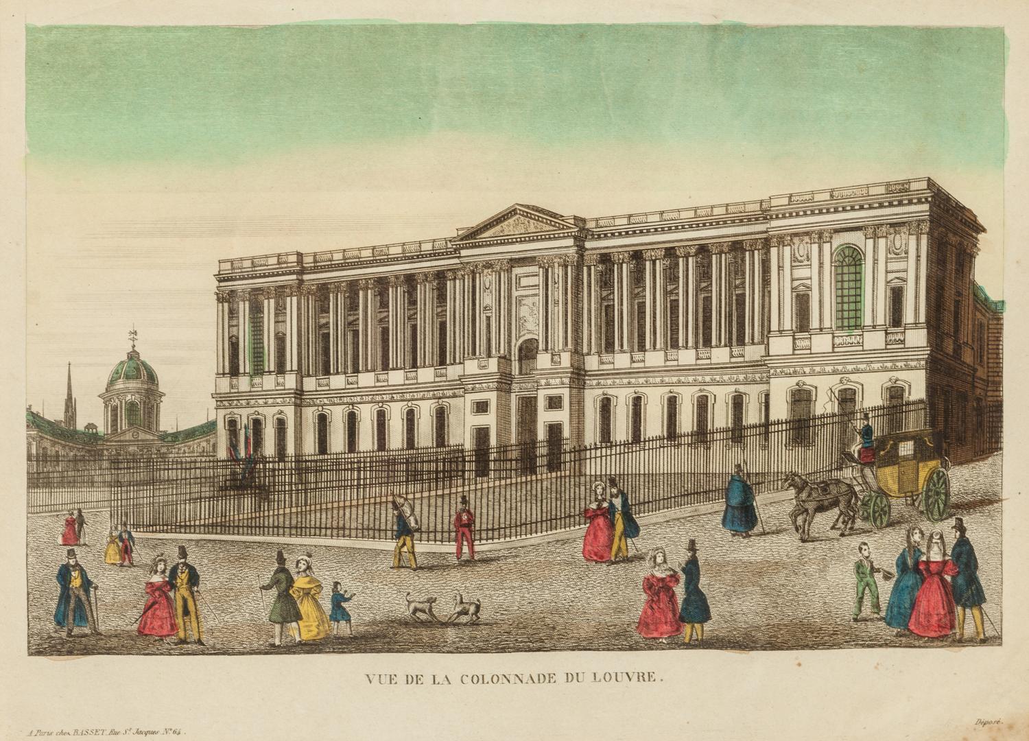 A Collection of Eighteen Hand-Colored Engravings Depicting Views of European Capitals and Famous Buildings
