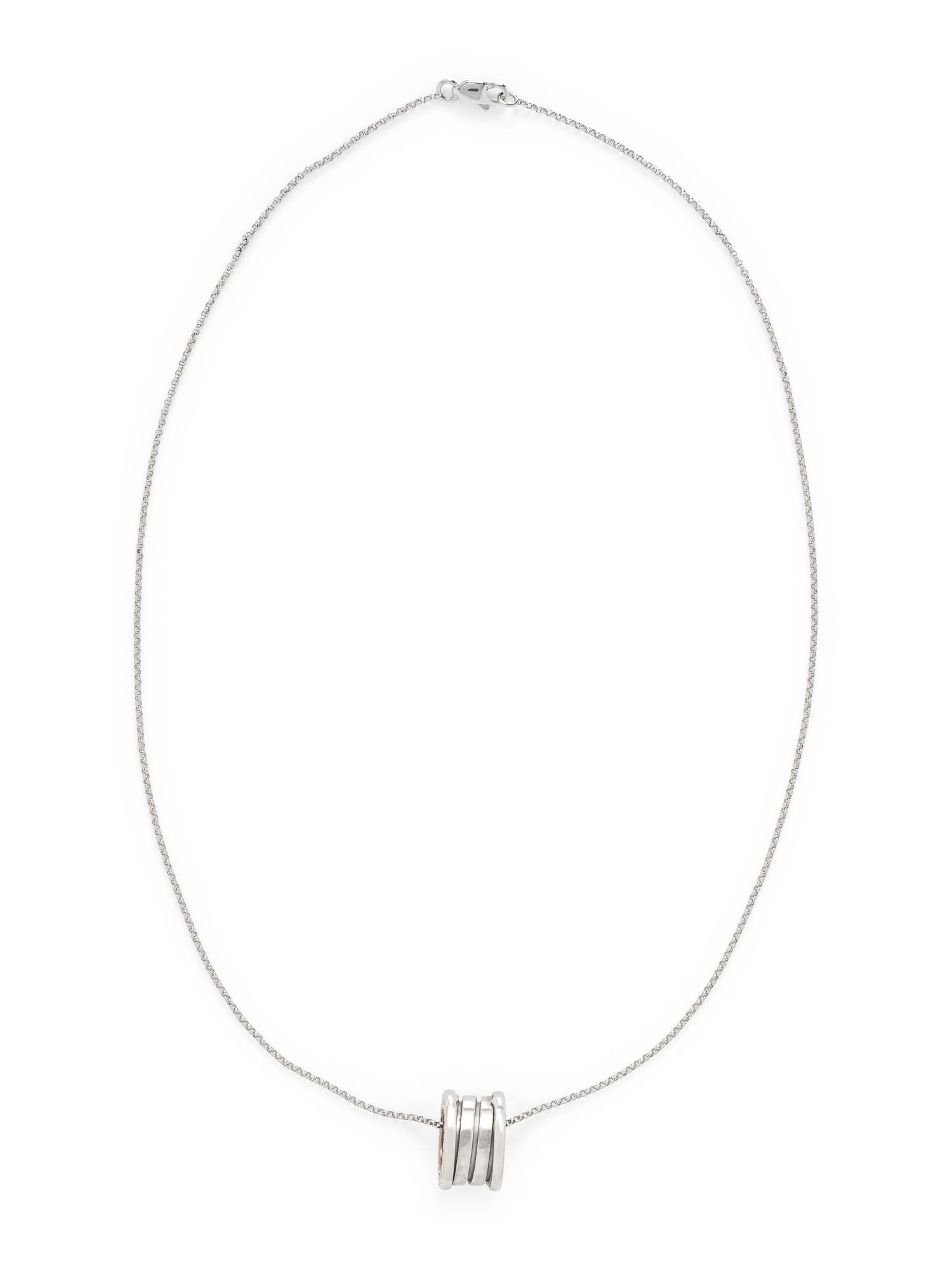 BULGARI, WHITE GOLD 'B-ZERO' PENDANT NECKLACE