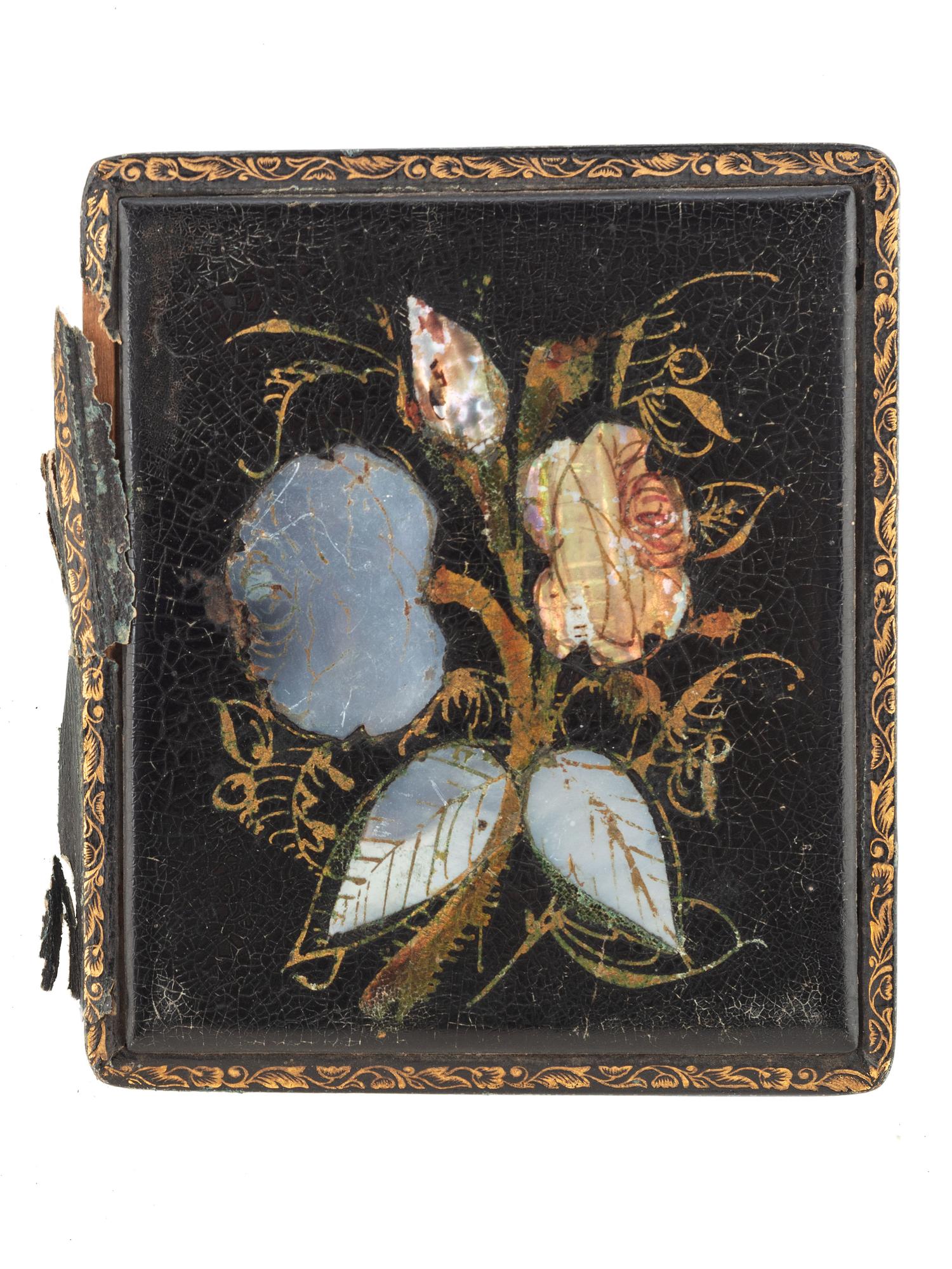 [EARLY PHOTOGRAPHY]. A group of 4 daguerreotypes of painted portraits, comprising: