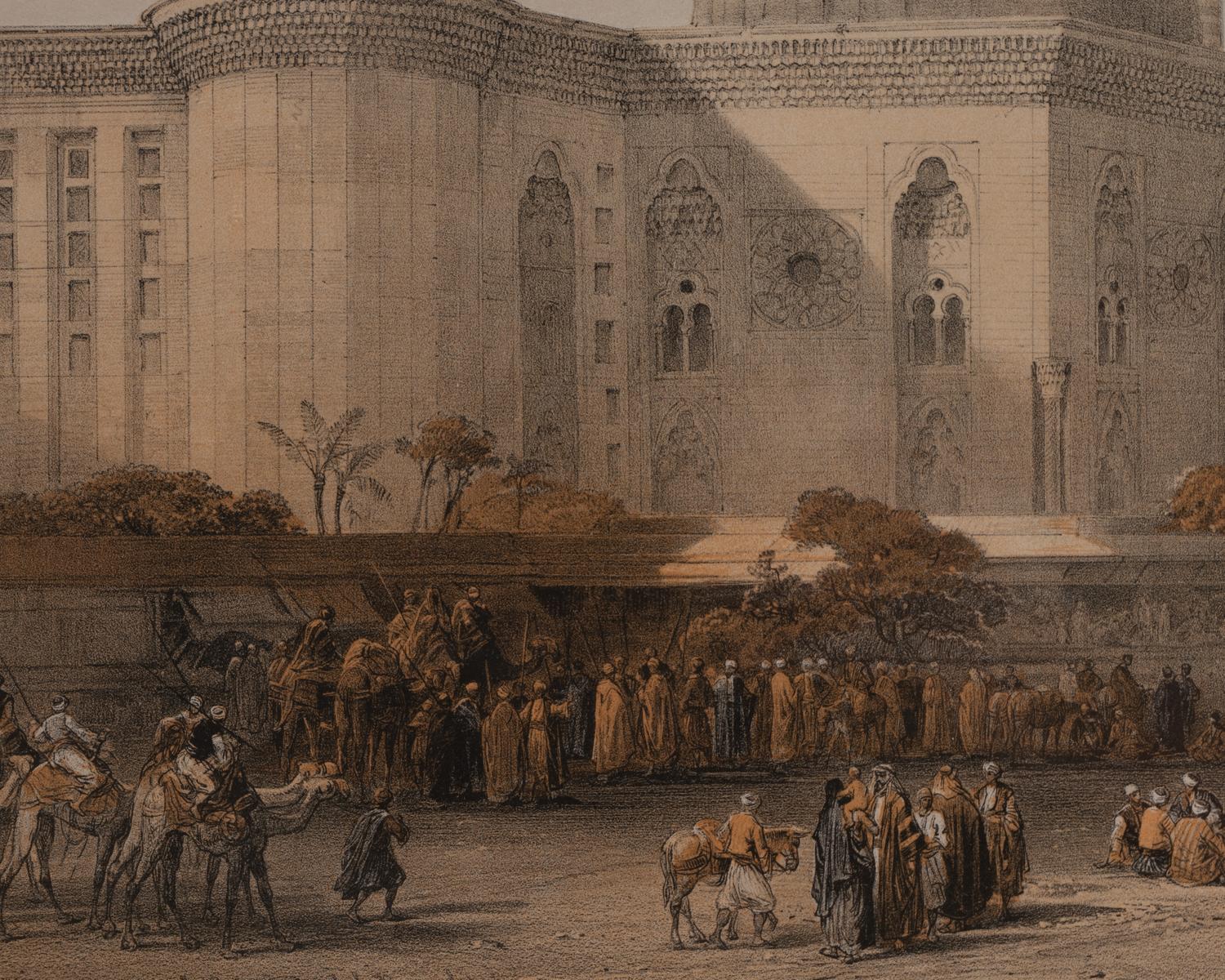 [APPROVED FOR DONATION] A Pair of Prints After the Lithographs from David Roberts' Drawings