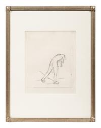 Study for "The Blue Towel ," 1982-1983