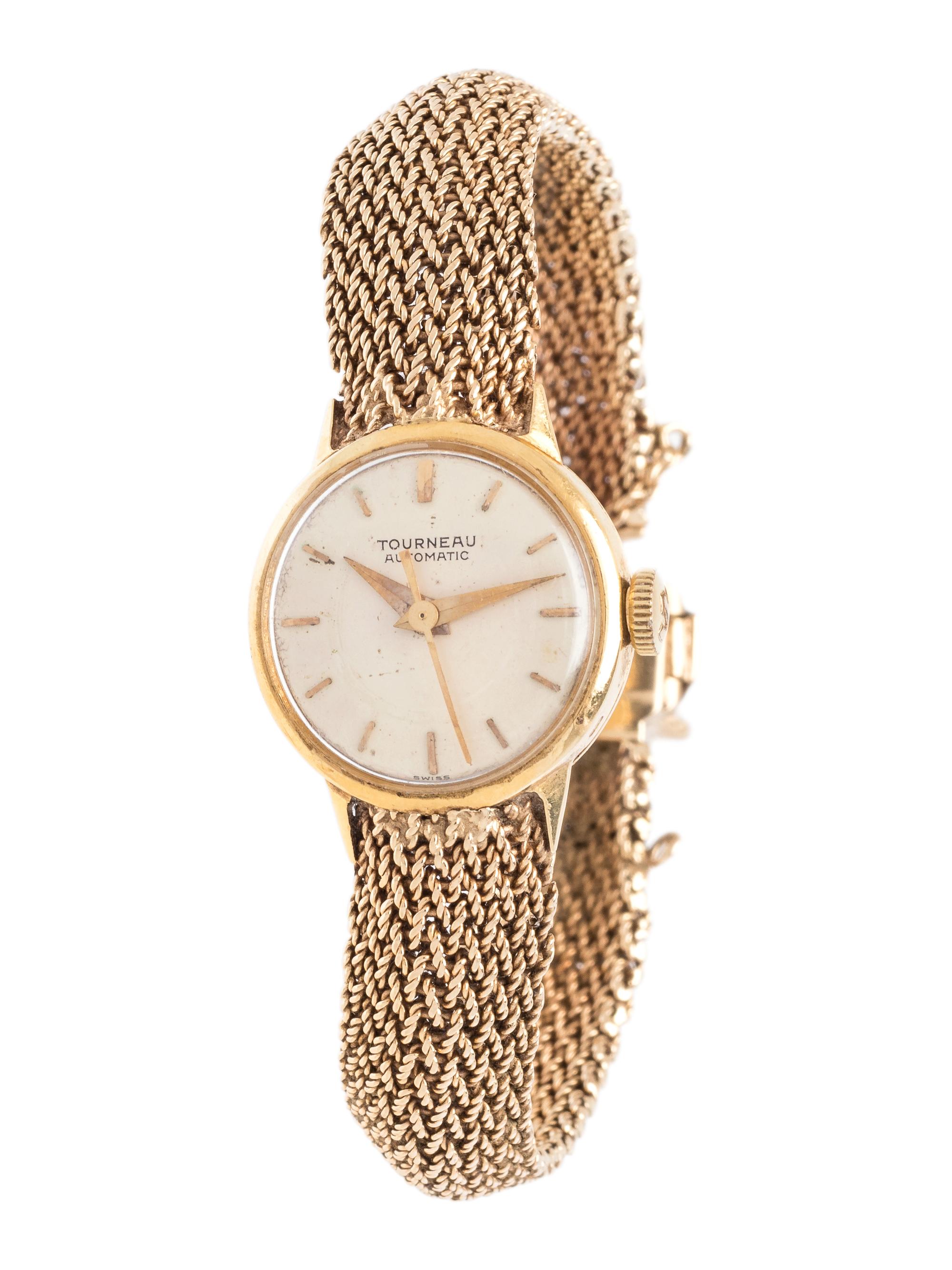 YELLOW GOLD WRISTWATCH