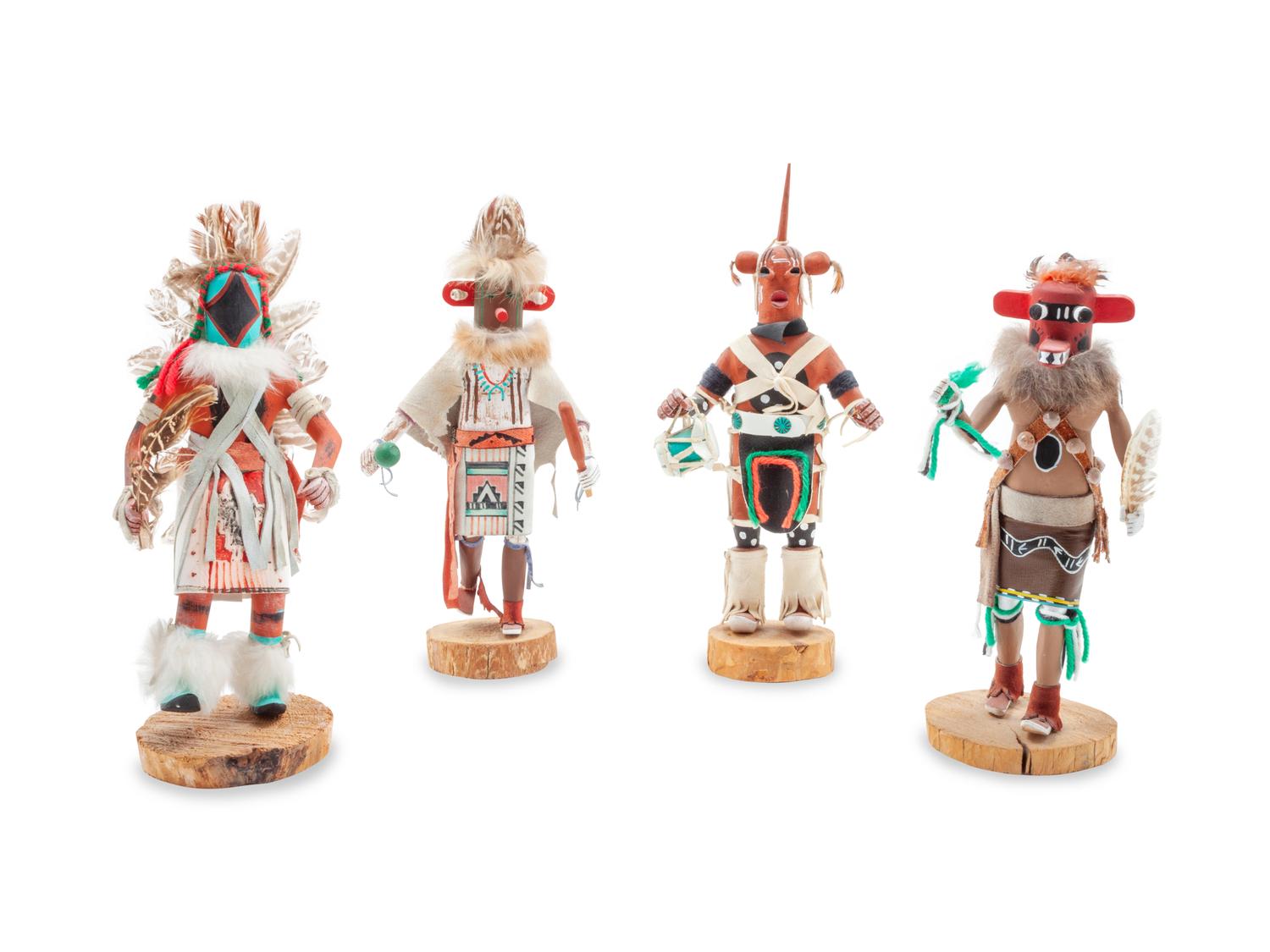 Four Contemporary Hopi Kachinas