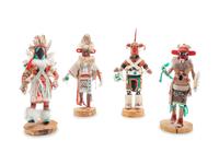 Four Contemporary Hopi Kachinas