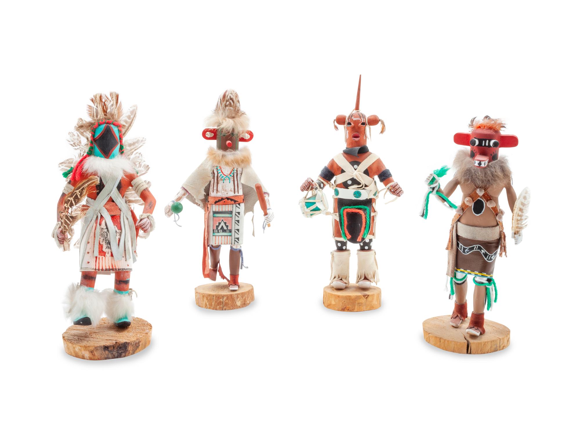 Four Contemporary Hopi Kachinas