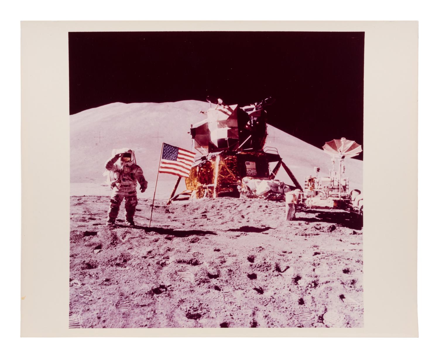 [NASA]. A group of 20 photographs related to the Apollo 15 mission. 1971.