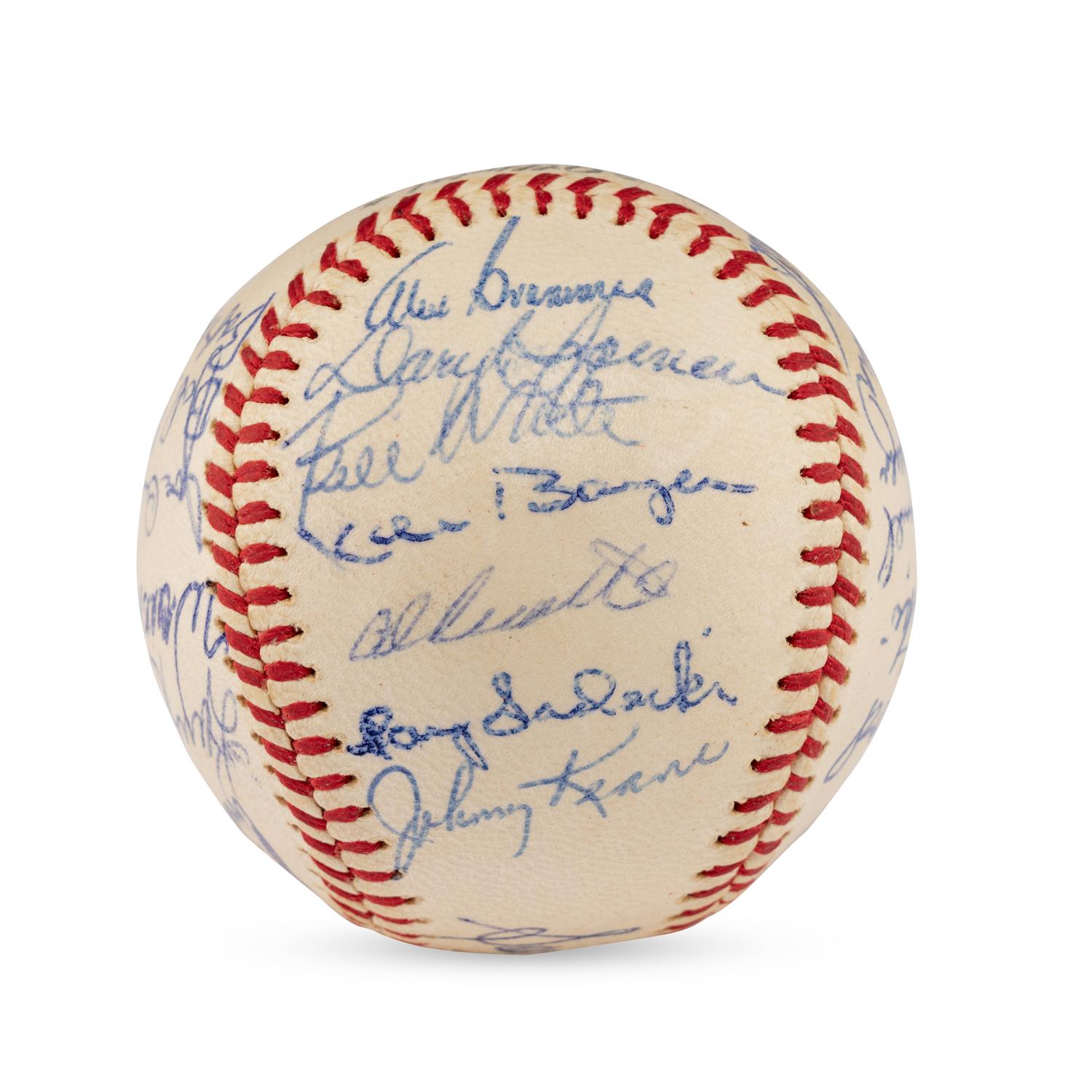 A 1961 St. Louis Cardinals Team Signed Autograph Baseball (Beckett Authentication Services)