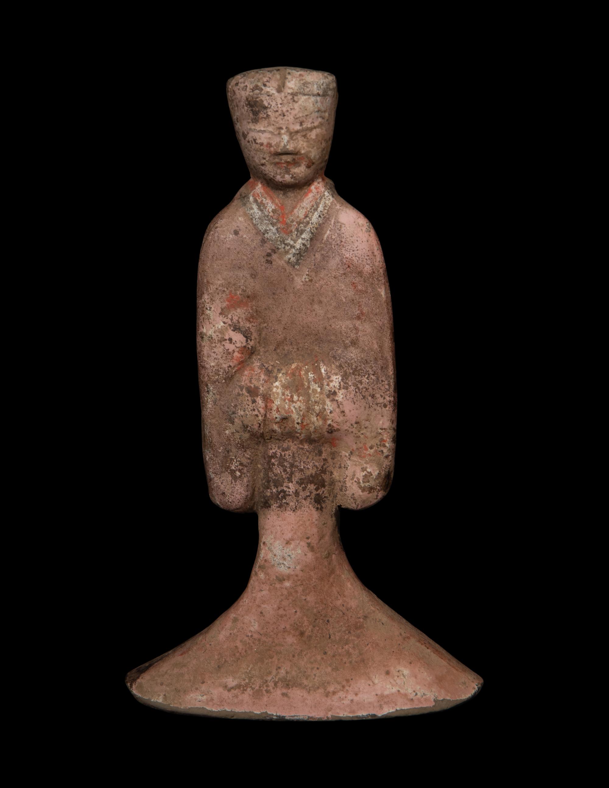 Three Chinese Pottery Figures