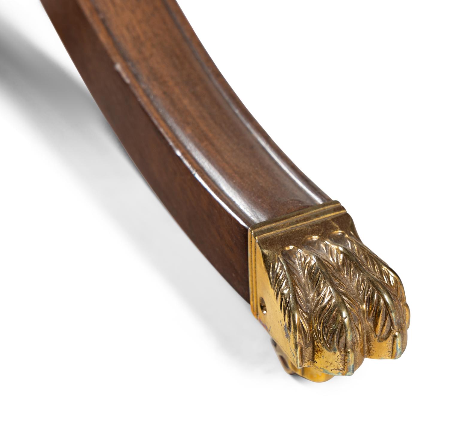 An English Mahogany Double-Pedestal Dining Table