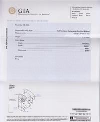 A 2.32 Carat Radiant Cut Fancy Gray Diamond,