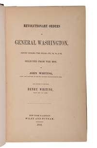 [WASHINGTON, George (1732-1799)]. Epistles Domestic, Confidential, and Official . New York & London: G. Robinson and J. Bull, F. and C. Rivington, 1796.