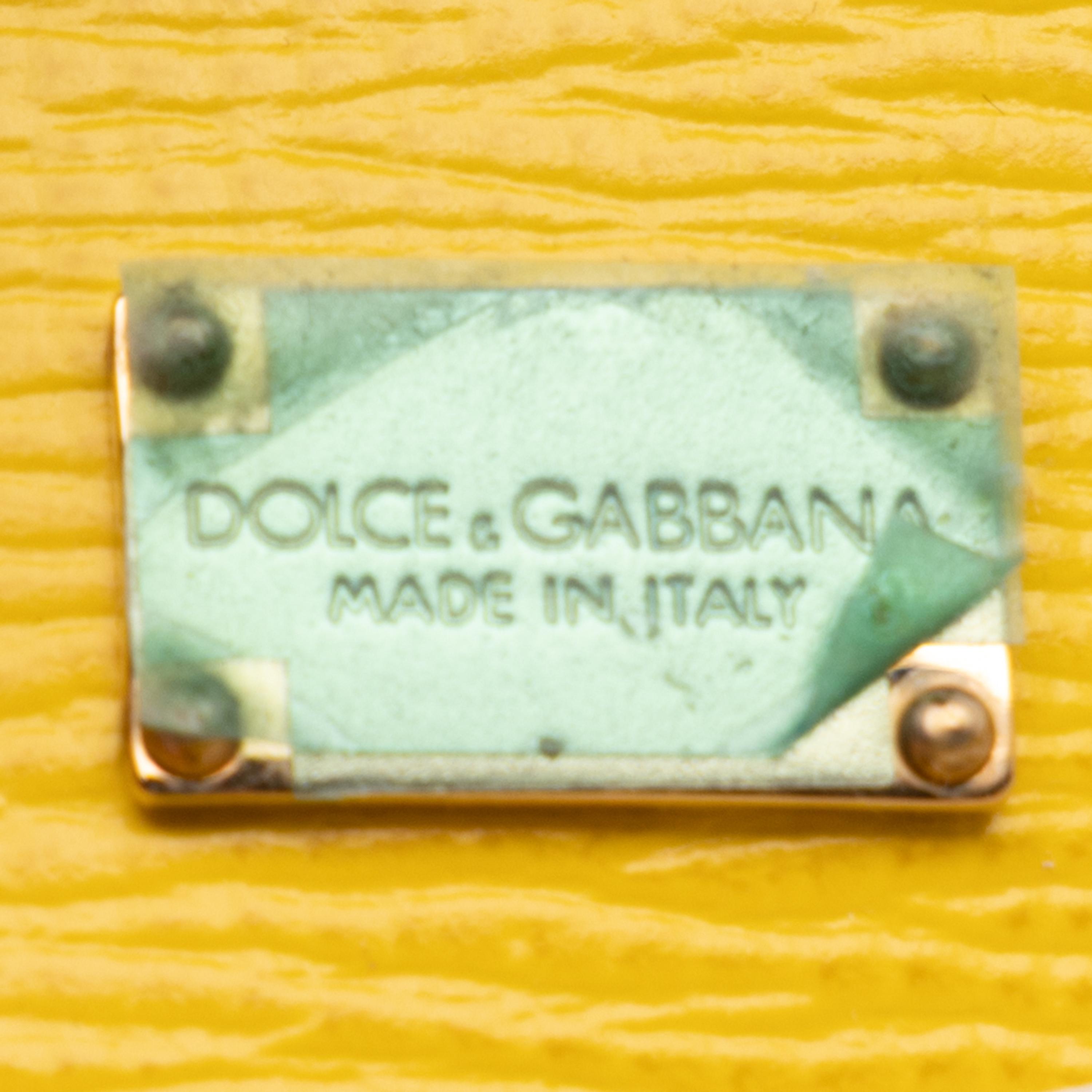 Dolce & Gabbana, Large Sicily Bag in Python & Leather