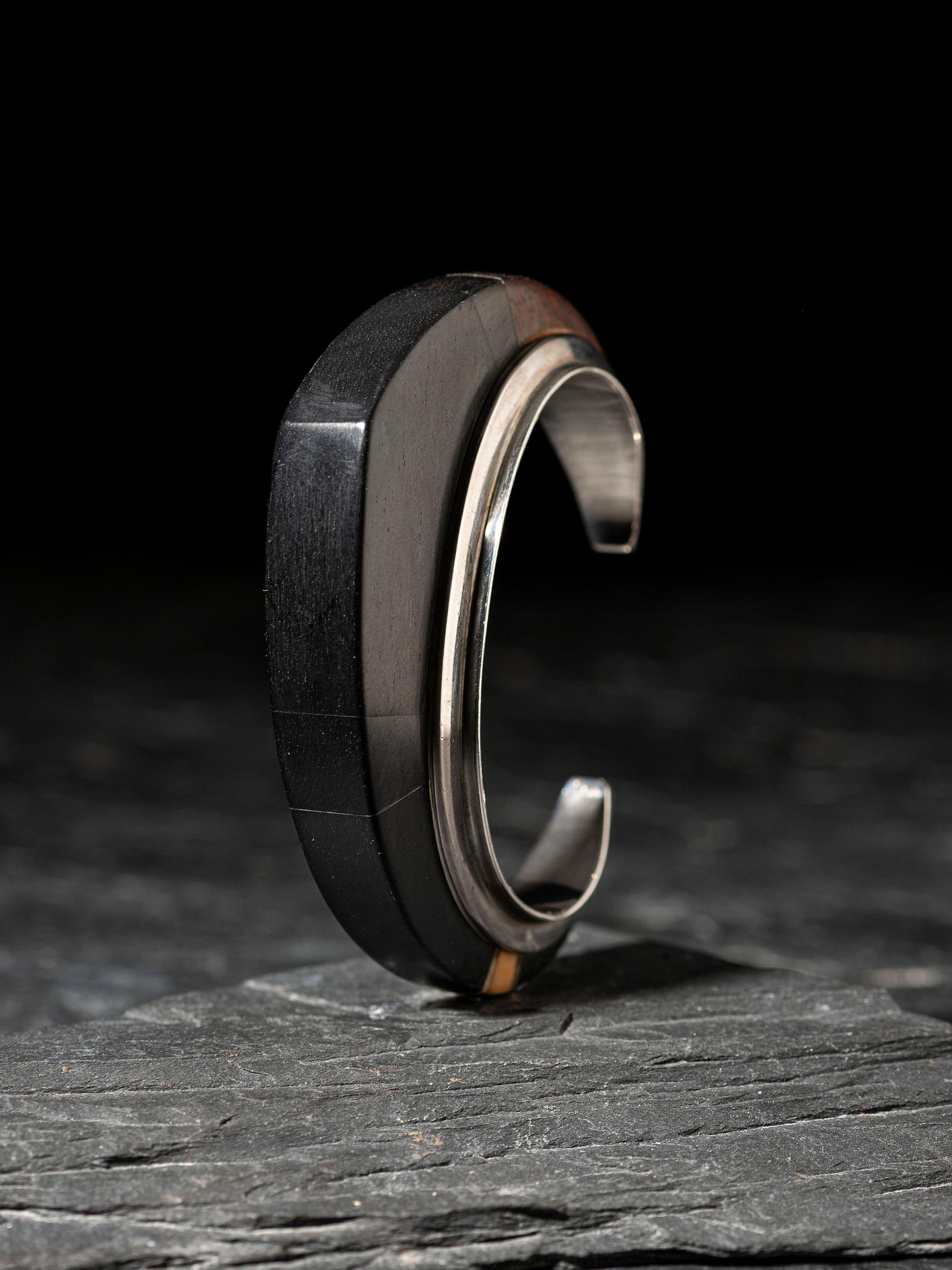 Abstract Height Cuff Bracelet