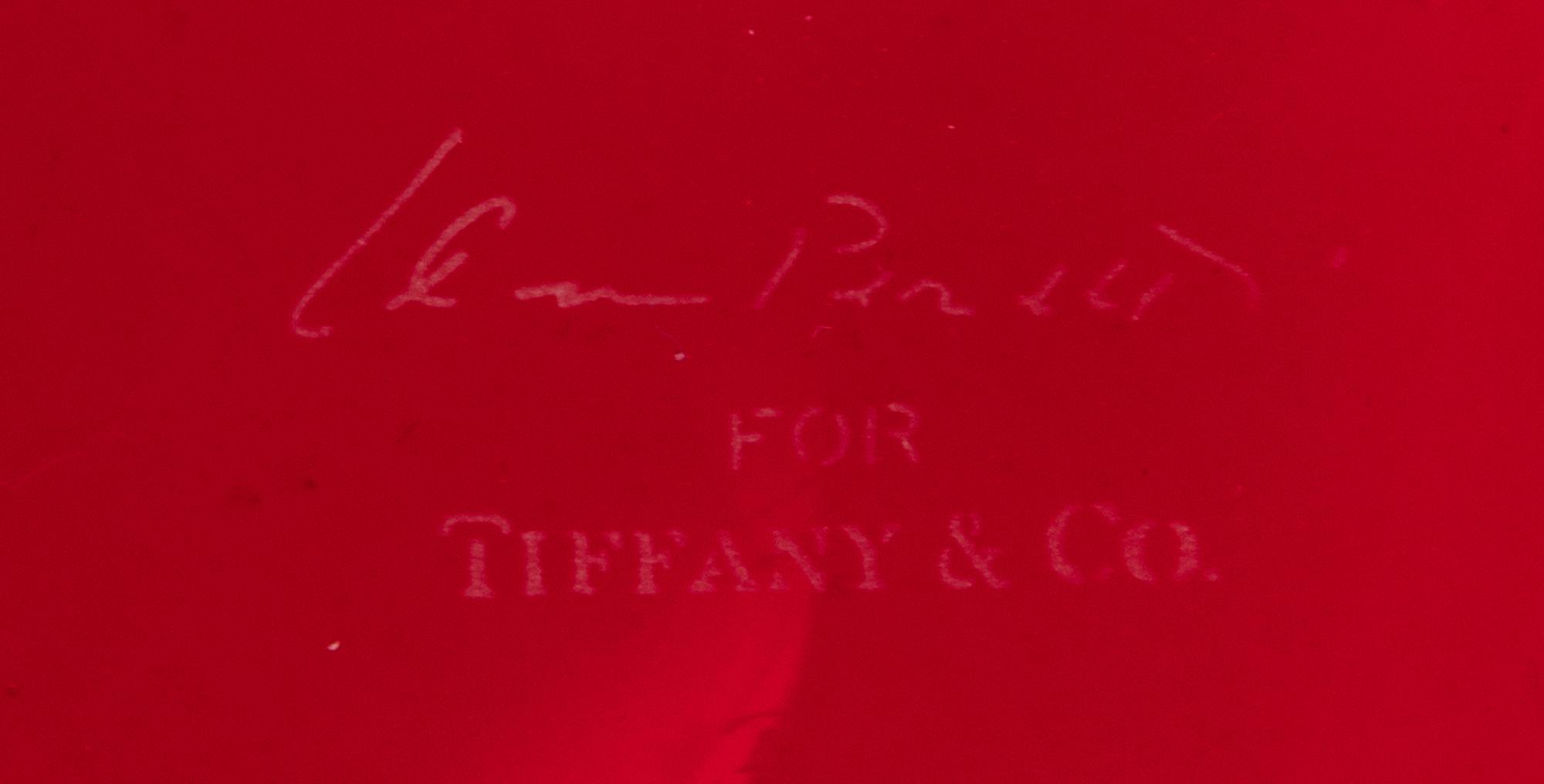 Tiffany & Co.; A Paperweight, Table Box, and Picture Frame
