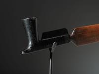 Eastern Plains Calumet Pipe, with Steatite Pipe Bowl