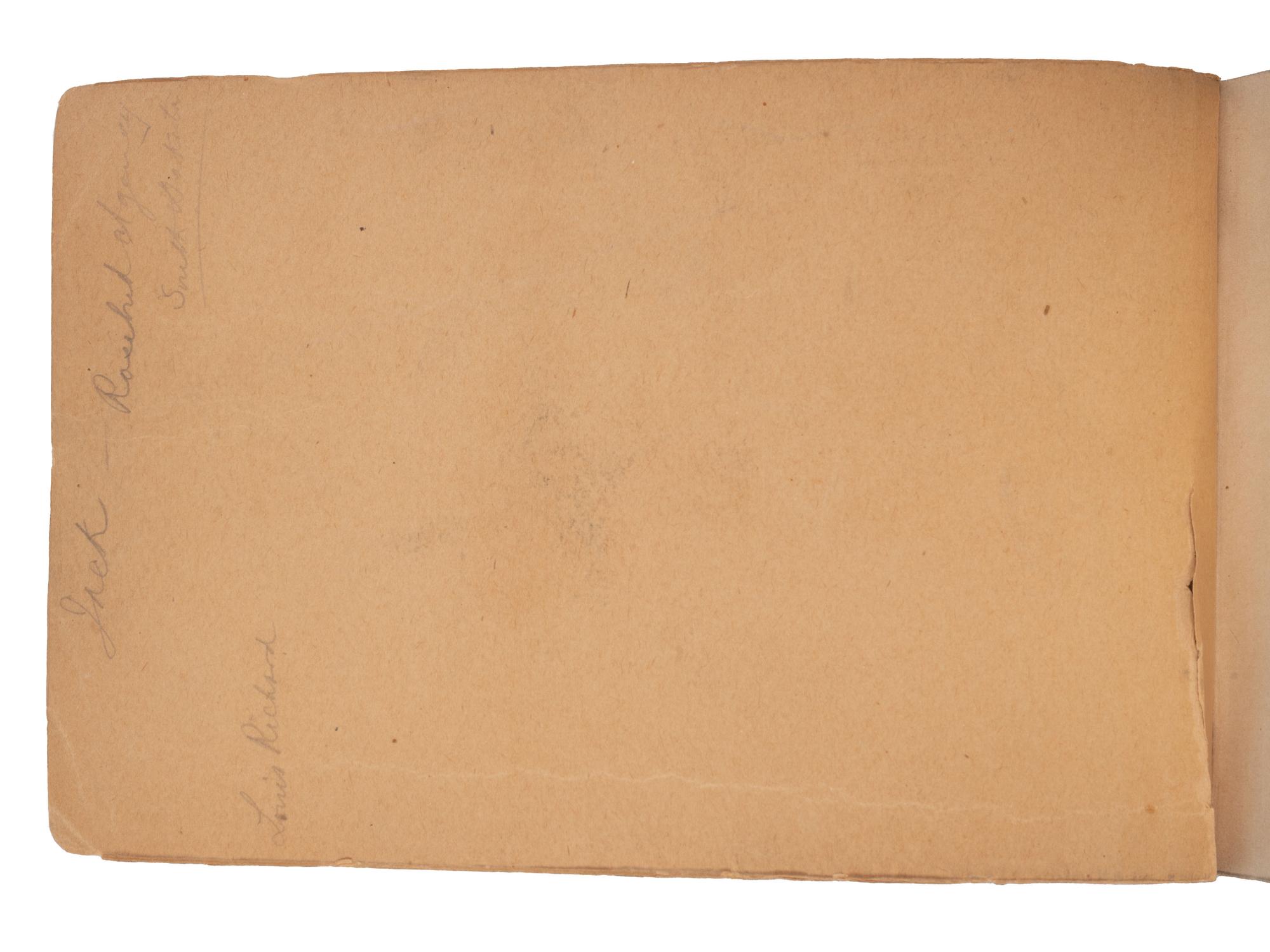Rosebud Agency Sketchbook, by "Jack"