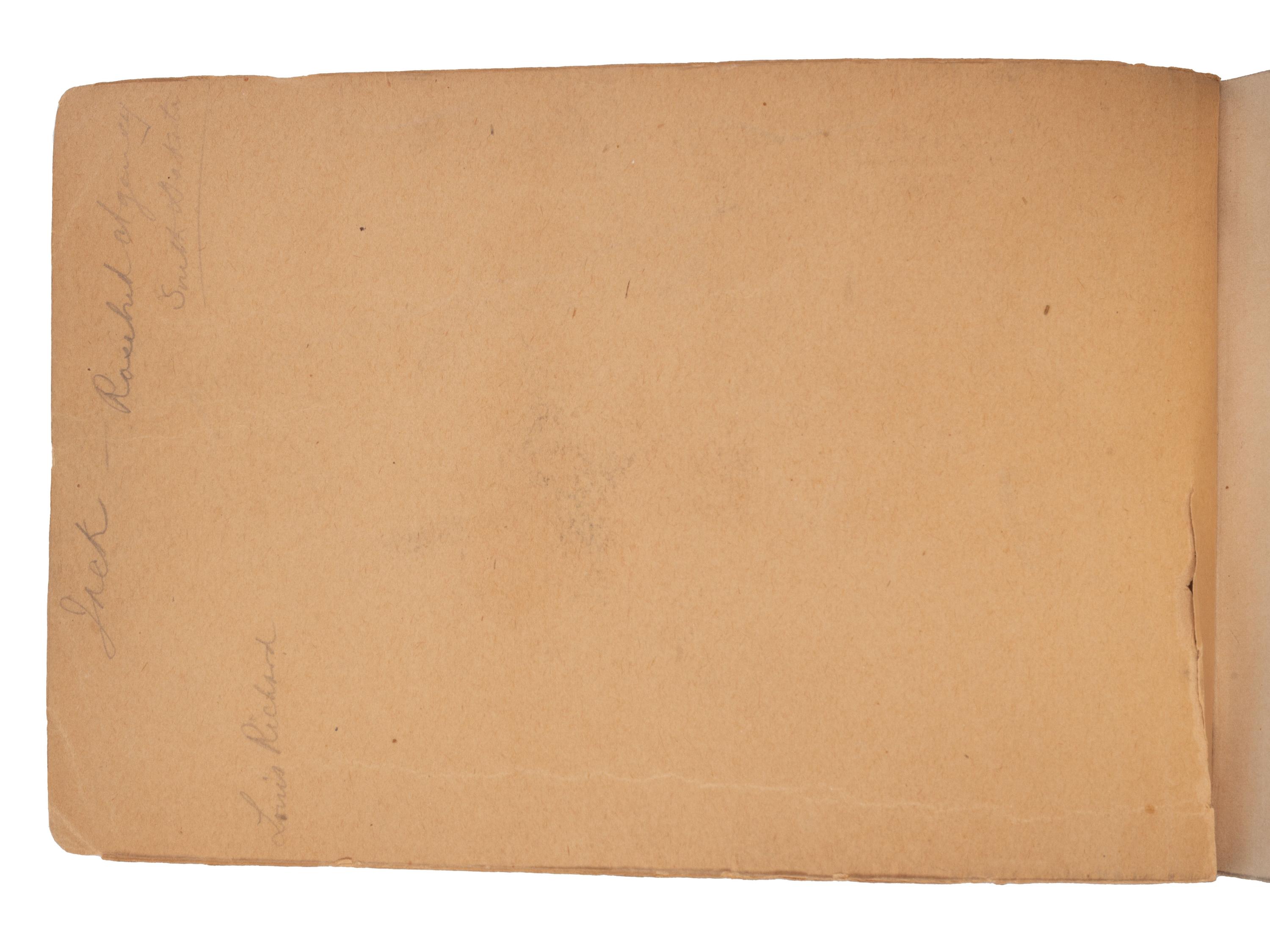 Rosebud Agency Sketchbook, by "Jack"