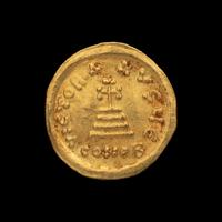 [ANCIENTS] BYZANTINE EMPIRE. Heraclius (c.625-629 AD). Av Solidus (4.5g, 20mm); the obverse showing Heraclius and his son Heraclius Constantine.