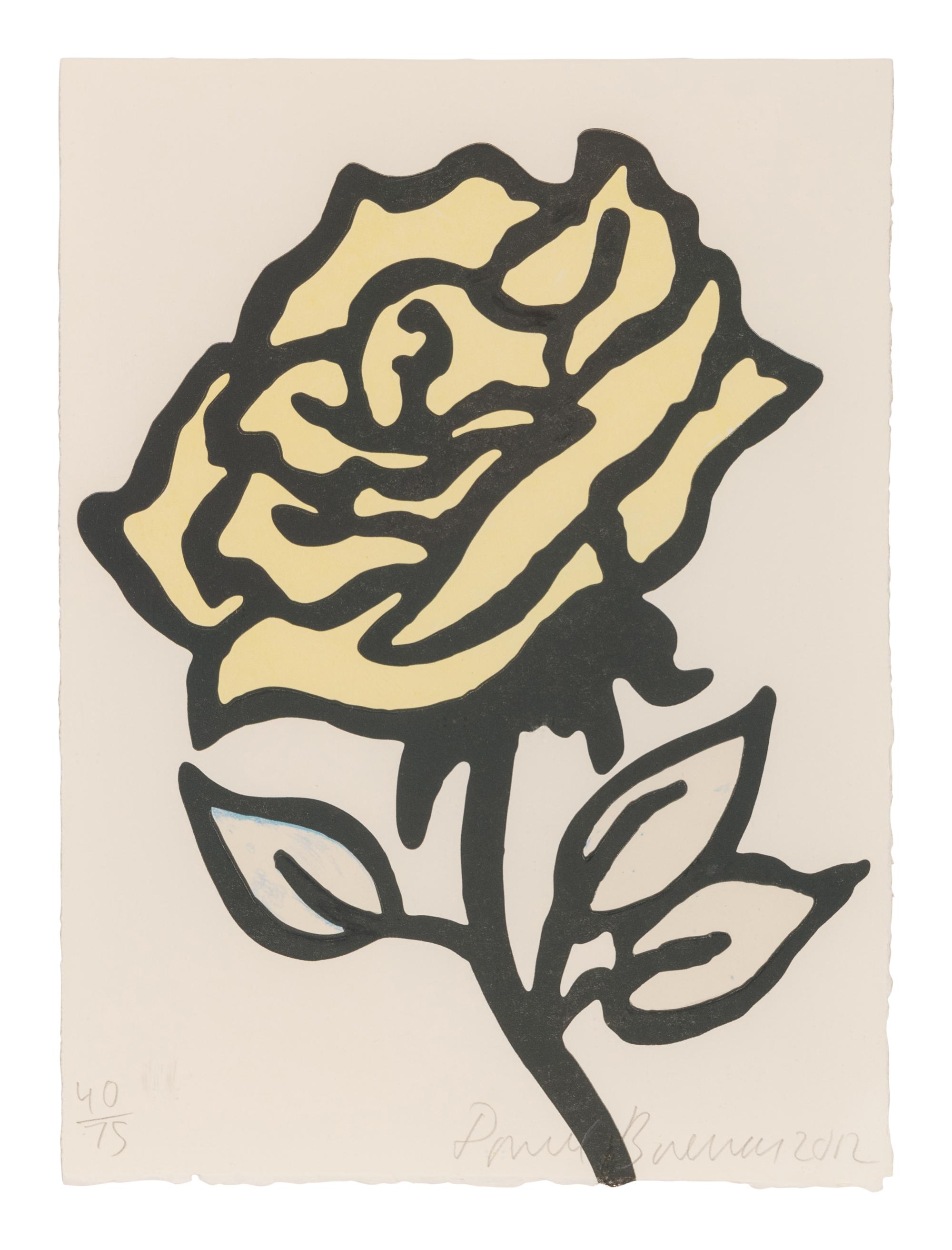 Yellow and Blue (ADAA Benefit) , 2012