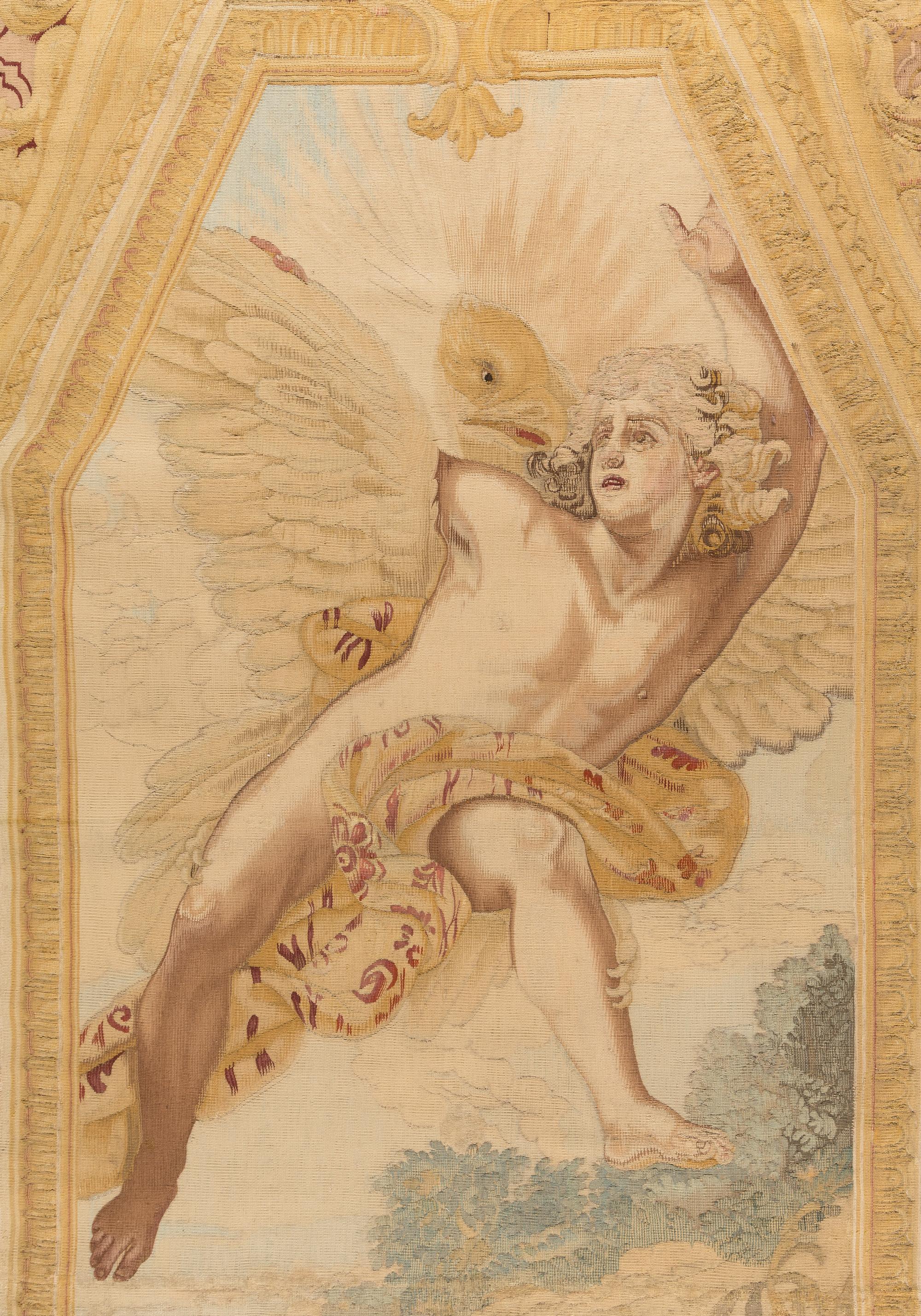 A Set of Four Italian Mythological Tapestries from the Loves of the Gods Series