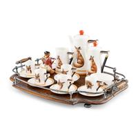 A Royal Doulton Raynard the Fox Porcelain Tea and Coffee Service