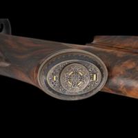 *Holland & Woodward No. 2 Farquharson Pattern Rifle in .303 British Restored by Heilman and Hensley with Engraving by Terry Wallace
