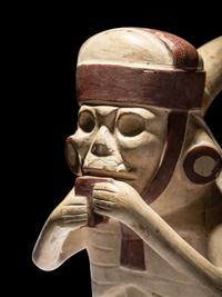 A Moche Skeleton Vessel