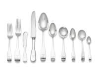 An American Silver Flatware Service
