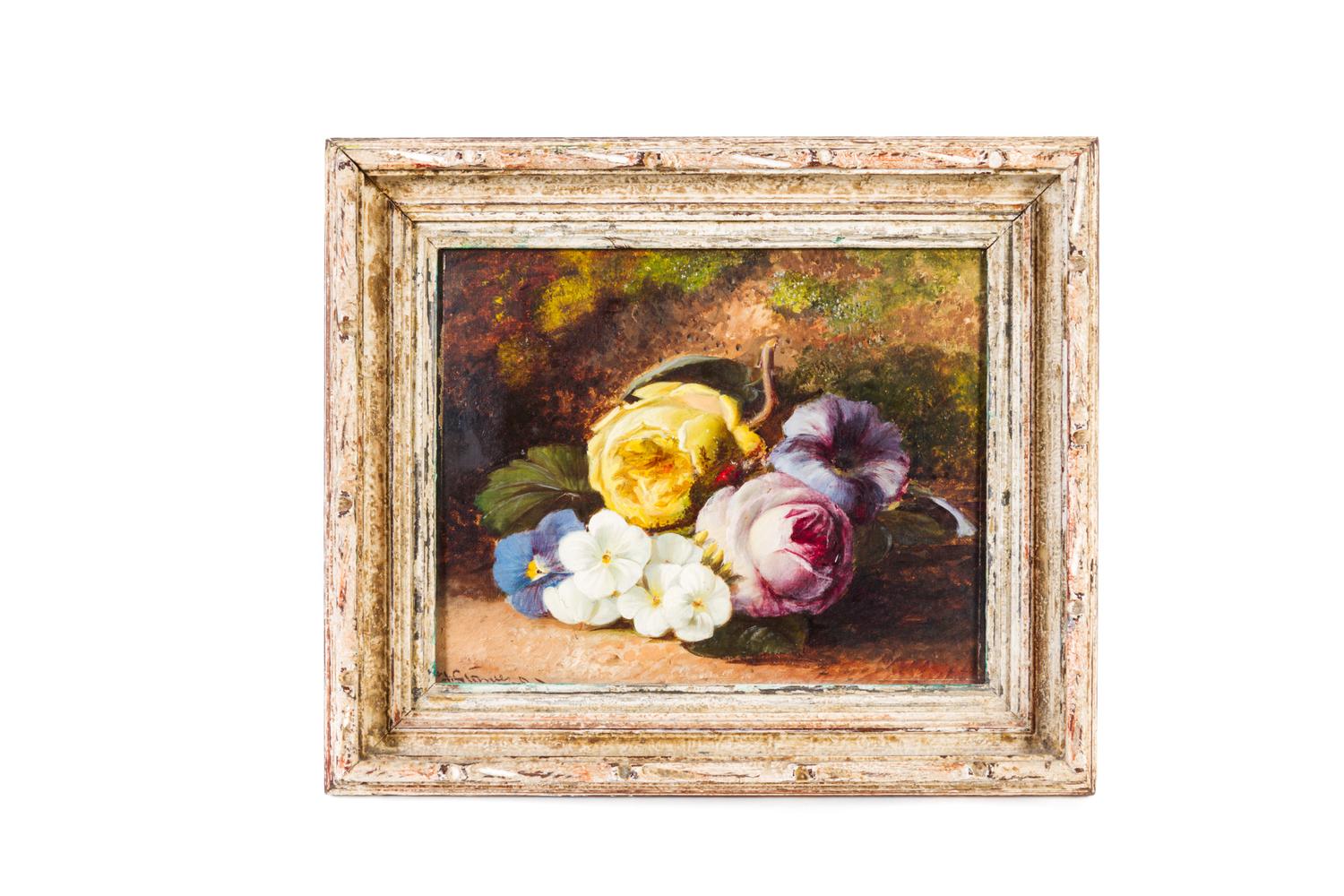 Artist Unknown, (19th century), Still Life with Flowers
