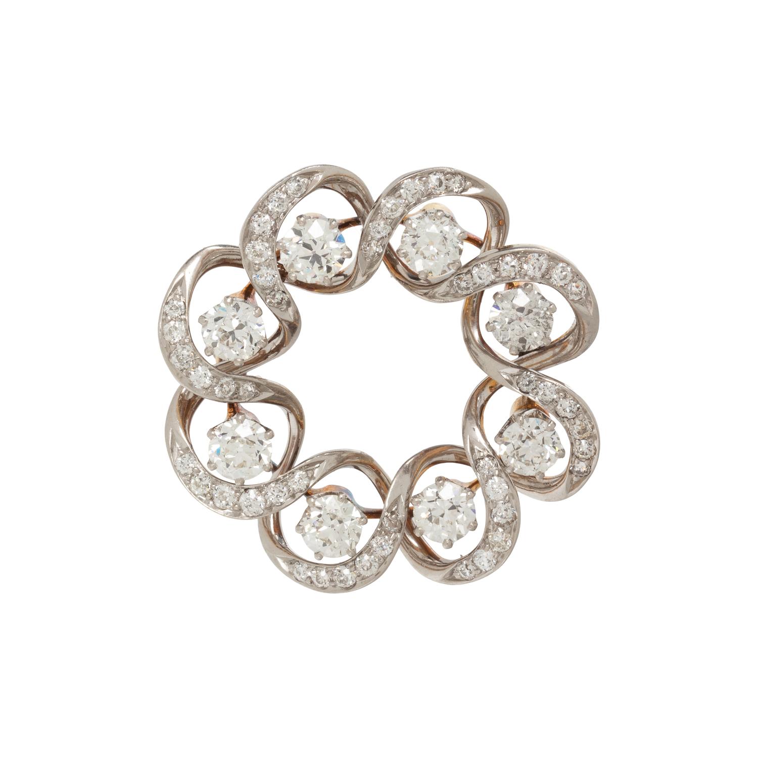 DIAMOND BROOCH