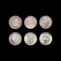 A Six-Coin $1 Type-Set