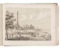 [CHICAGO]. KURZ, Louis (1834-1921). A group of 8 prints from Chicago Illustrated depicting pre-fire Chicago. Chicago: Jevne & Almini, 1866