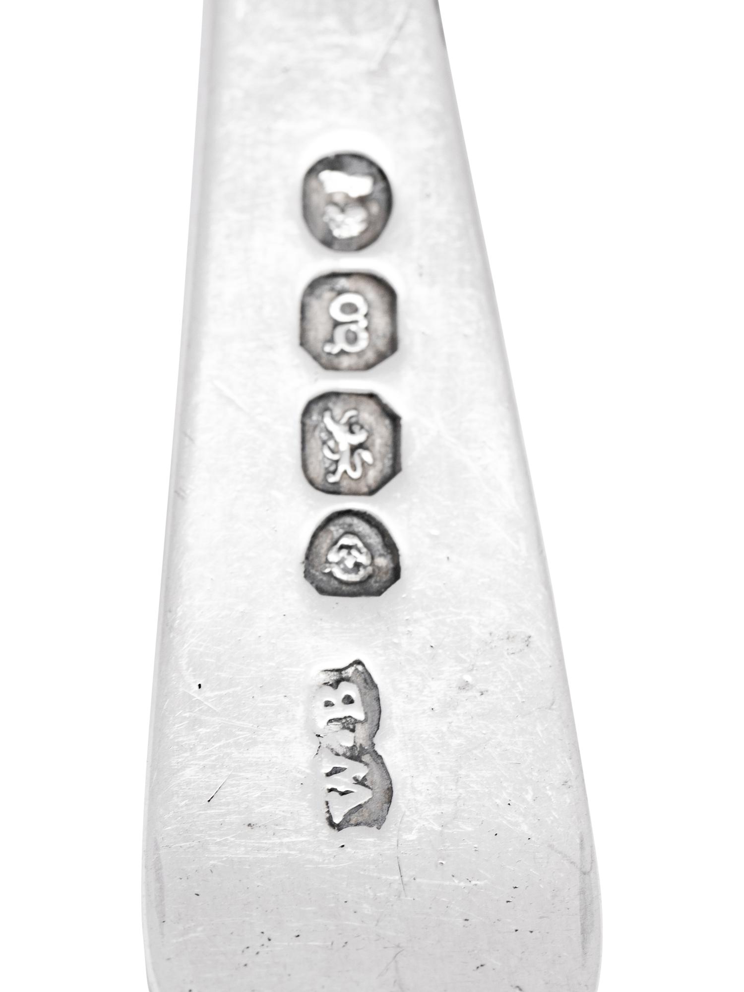 A Group of Eighteen English and Irish Silver Teaspoons