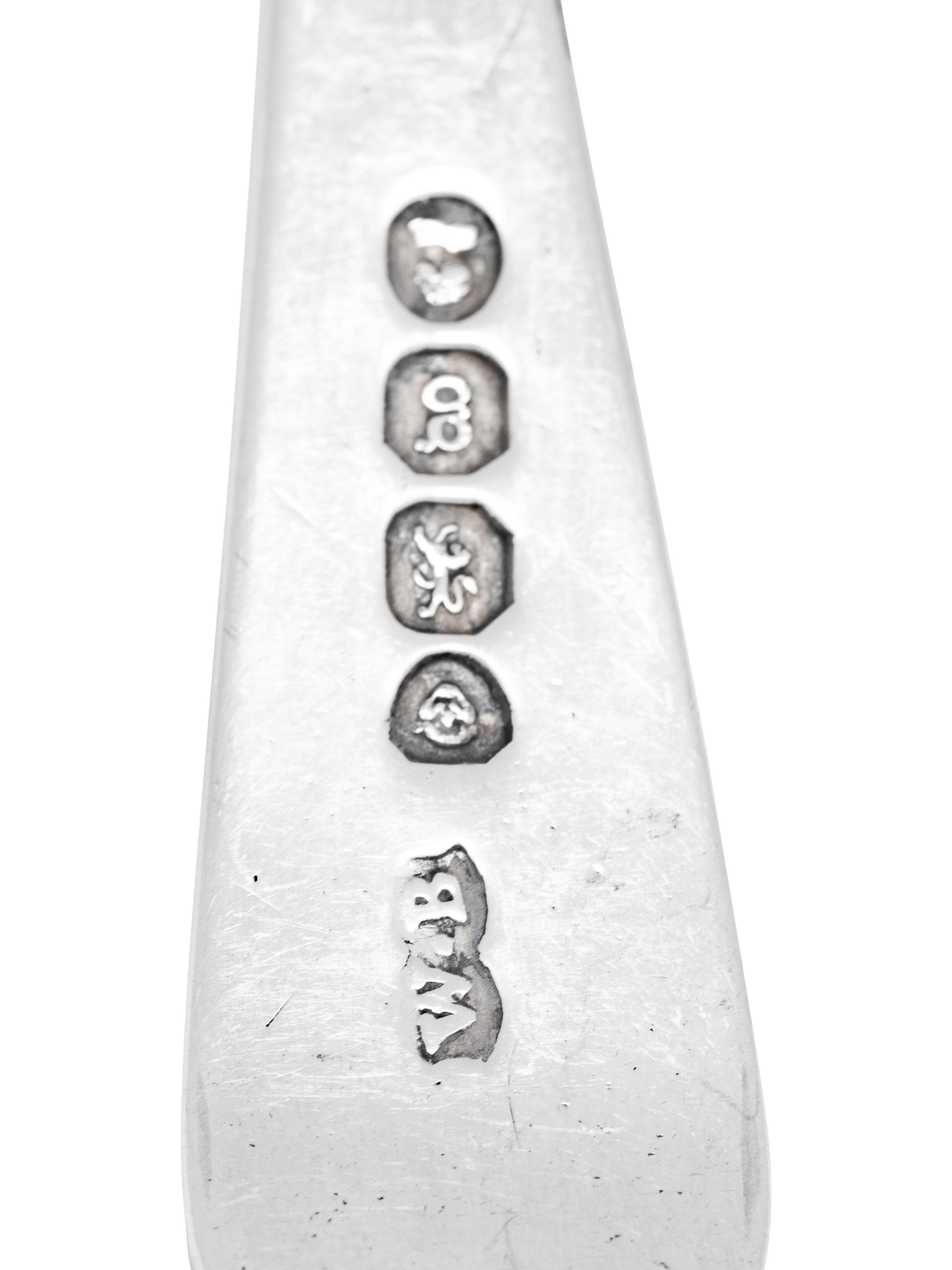 A Group of Eighteen English and Irish Silver Teaspoons