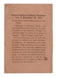[EMANCIPATION PROCLAMATION]. LINCOLN, Abraham (1809-1865). Proclamation of Emancipation, by the President of the United States, January 1st, 1863 . [Boston: John Murray Forbes, ca. 20 January 1863].
