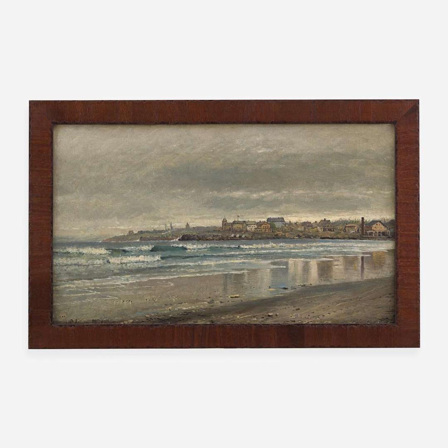 Edmund Darch Lewis (American, 1835–1910) Coastal Town