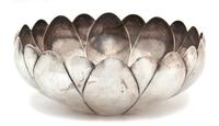 A Mexican Silver "Blossom" Bowl, Sanborns, Mexico, 20th Century,