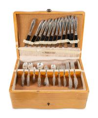An International Silver Co. Silver Flatware Service