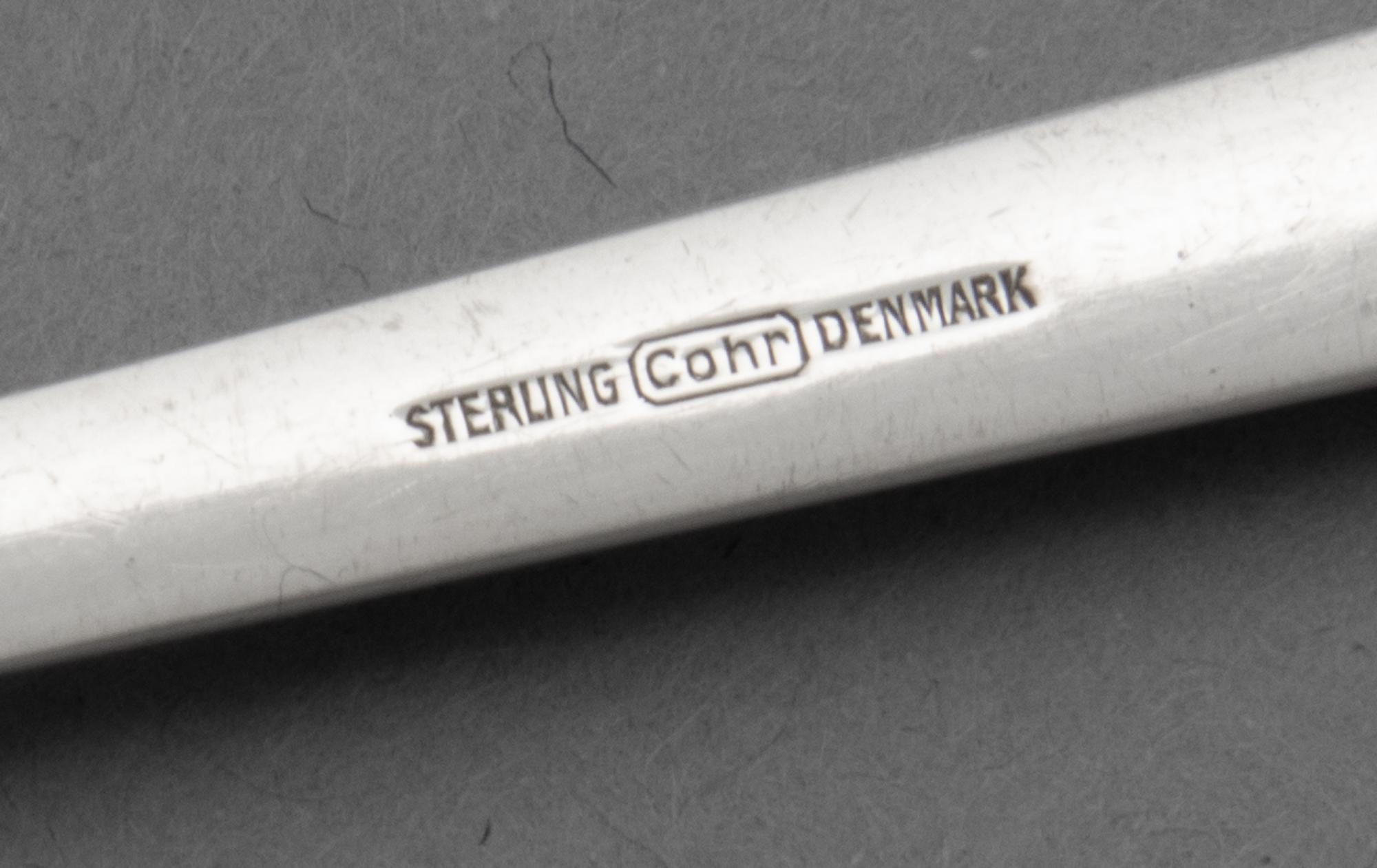 Trinita Flatware Service for Twelve Carl M. Cohr, Denmark