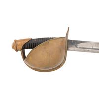 U.S. Model 1860 Naval Cutlass and Scabbard by Ames