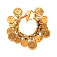 Chanel, Button Charm Bracelet