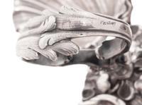 A Cartier Silver Tripartite Dish