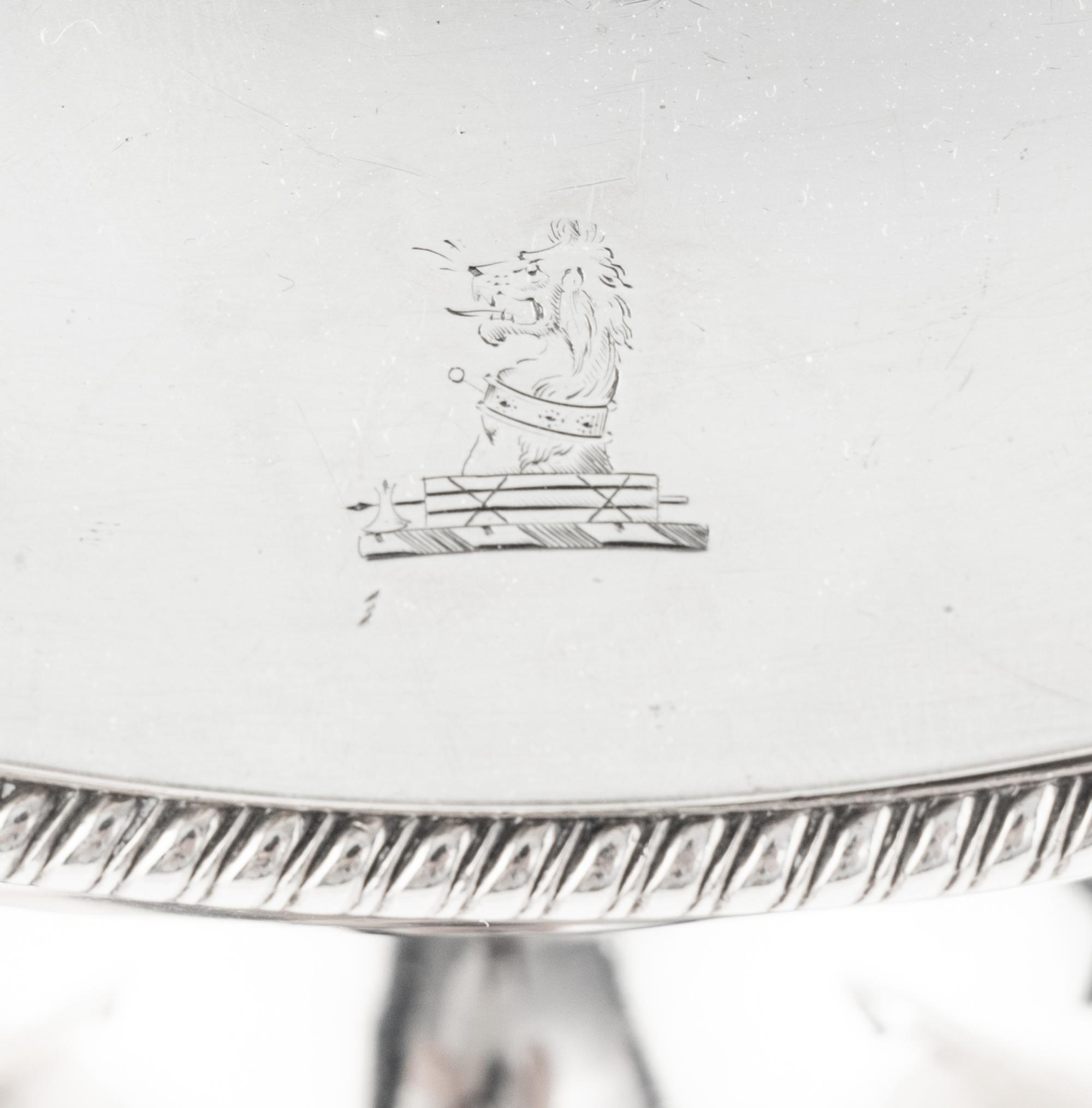 A George III Silver Sauce Tureen