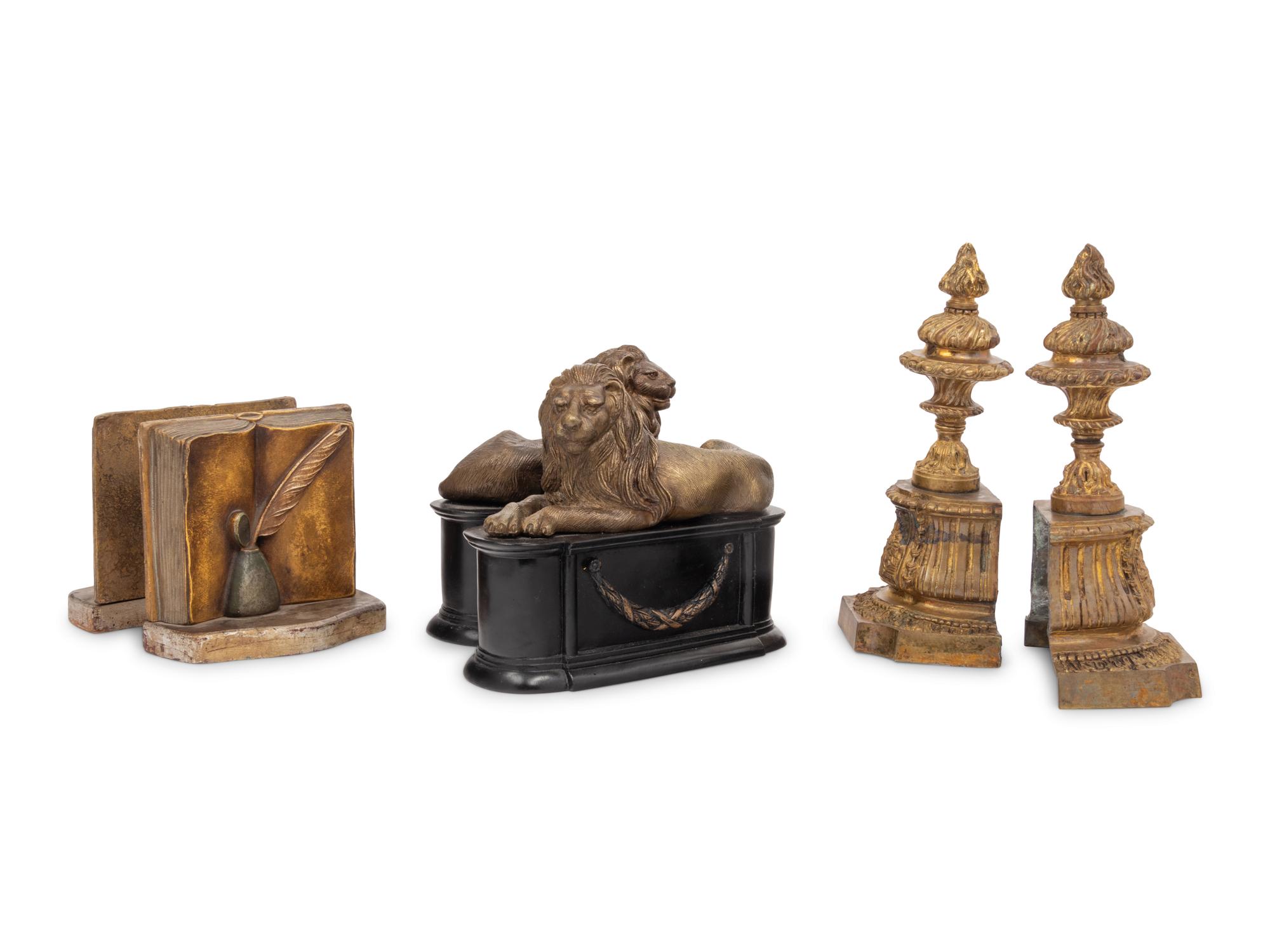 Three Pairs of Bookends