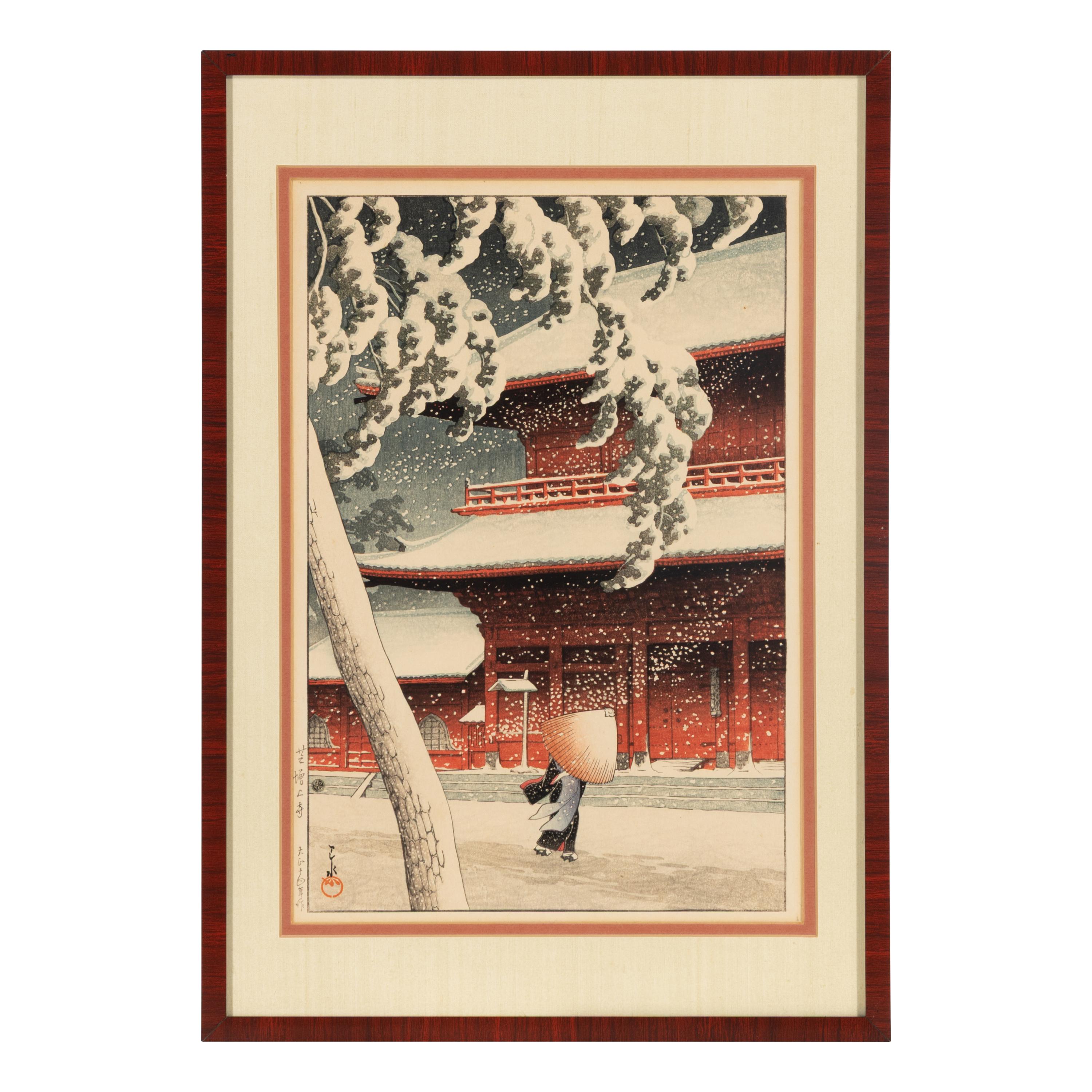 Kawase Hasui (Japanese, 1883-1957) — 川瀬巴水（日，1883-1957）