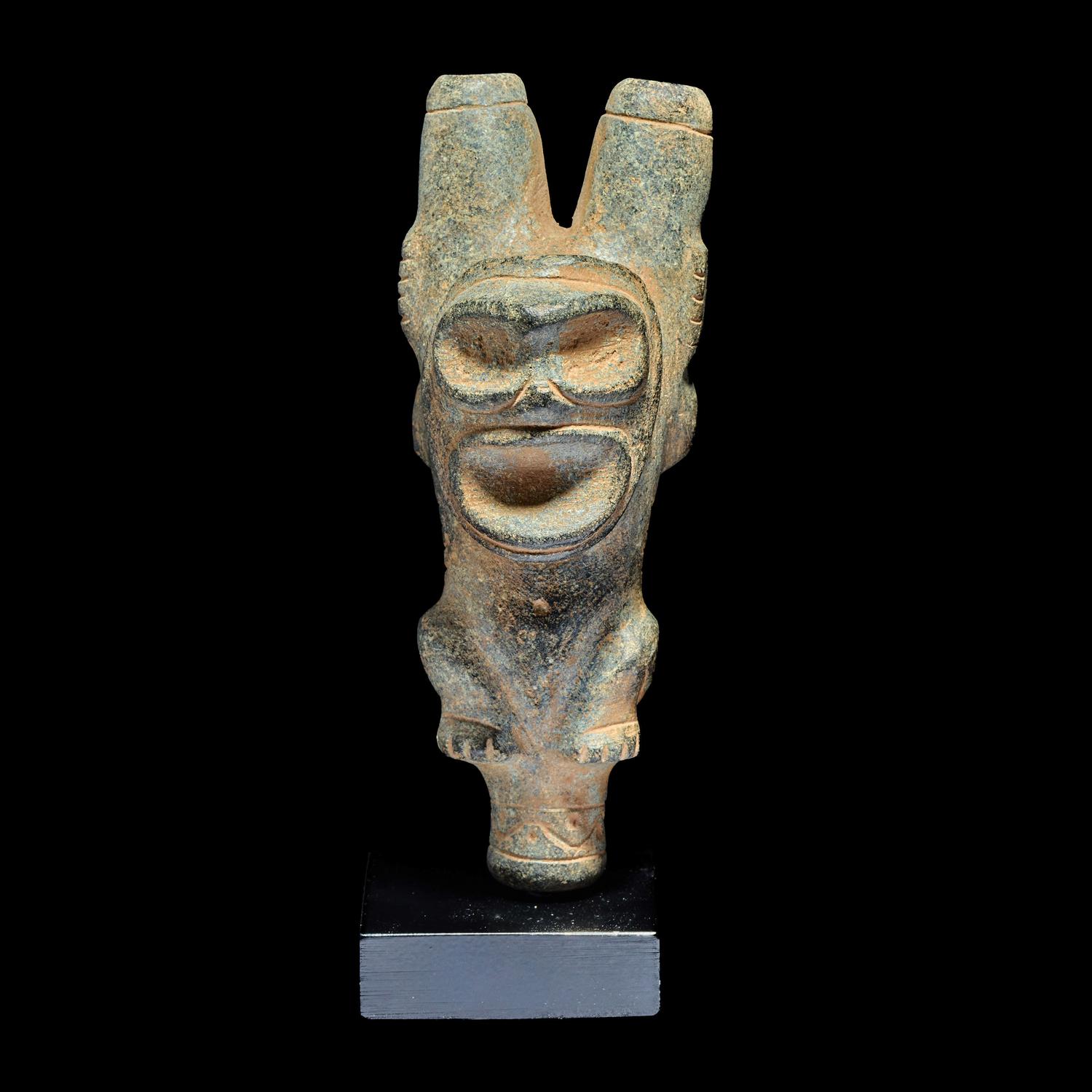 A Taino Style Stone Figure