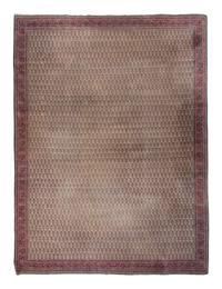 A Persian Boteh Design Wool Rug